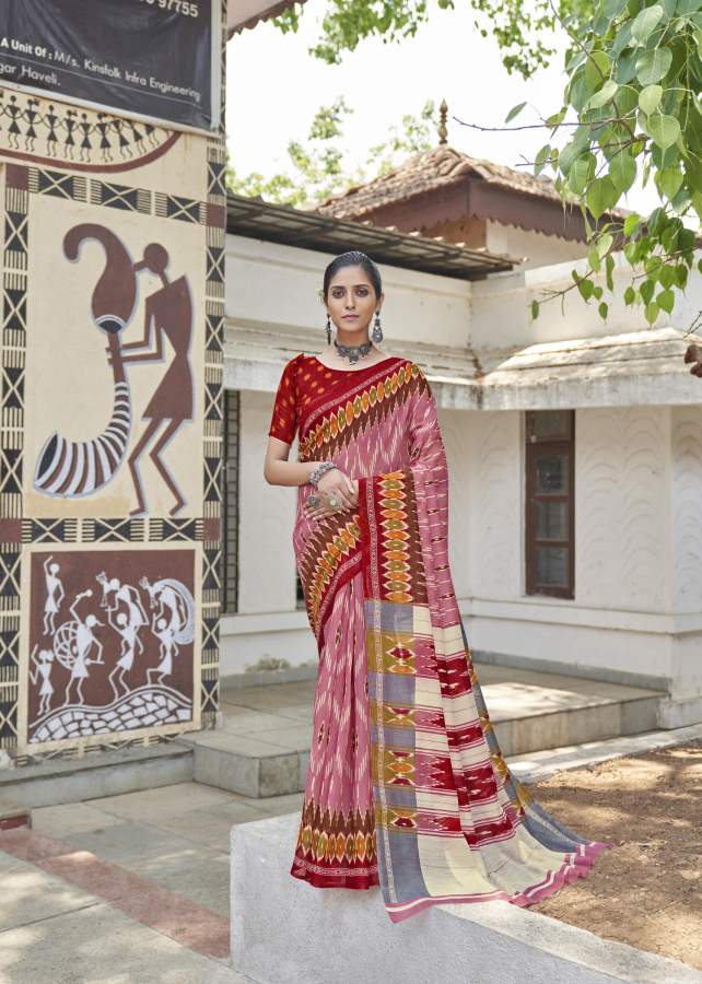 Shangrila Mulmul Cotton 8 New Designer Fancy Festive Wear Printed Handloom Saree Collection